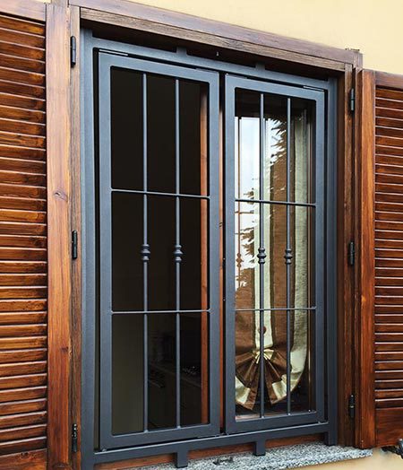 25 idées de Grille de protection  portes en fer, fer forgé, fenêtres de  maison