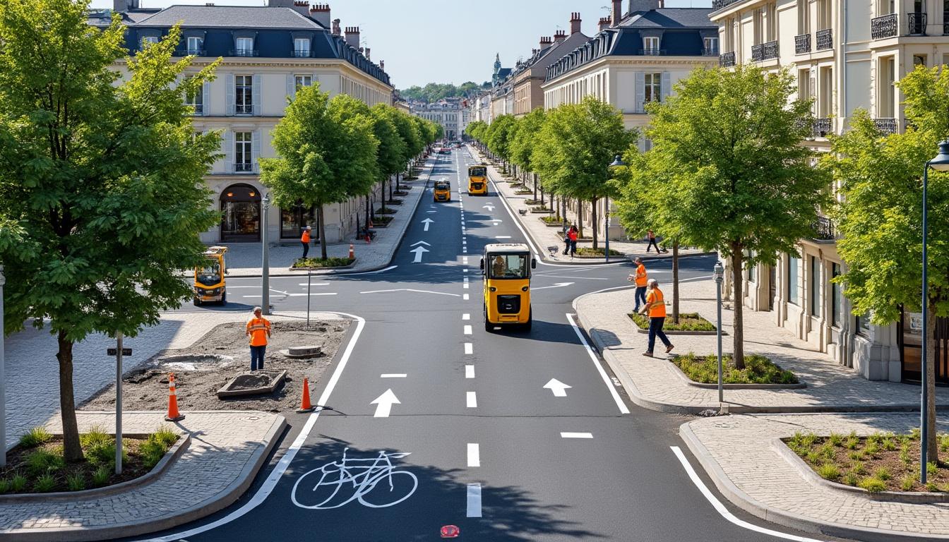 explorez les chantiers en cours et découvrez comment nos projets innovants transforment et améliorent durablement notre environnement.