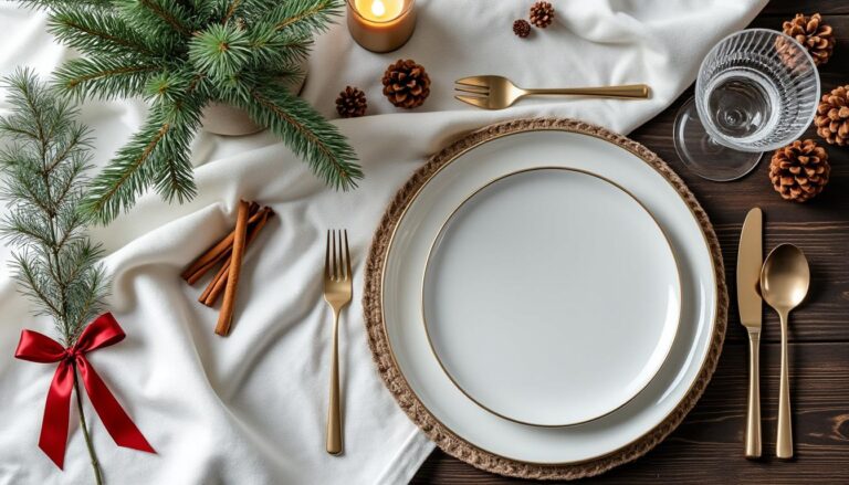 Idées simples et élégantes pour une décoration de table de Noël parfaite
