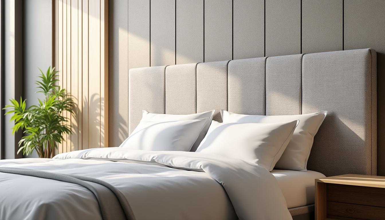 découvrez des idées inspirantes de têtes de lit en papier peint pour transformer votre chambre facilement et sans aucun travaux.