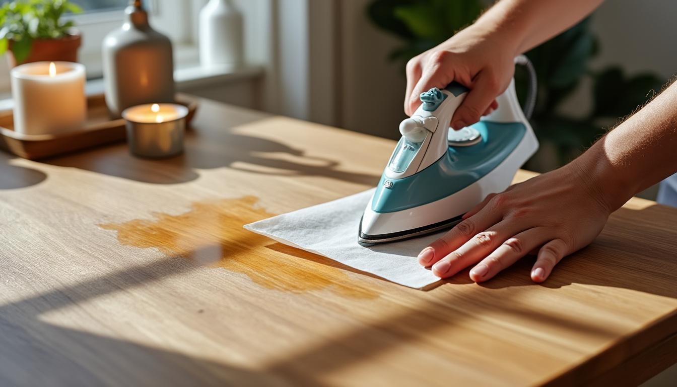 découvrez des méthodes efficaces et simples pour éliminer rapidement les résidus de cire de bougie sans abîmer vos surfaces. astuces pratiques et conseils d'entretien.