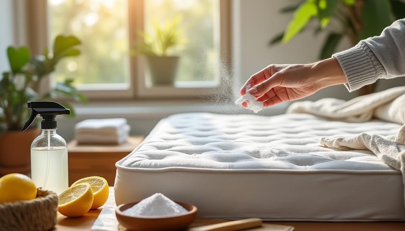 découvrez les secrets de grand-mère pour nettoyer et entretenir votre matelas afin qu'il reste impeccable et frais naturellement.
