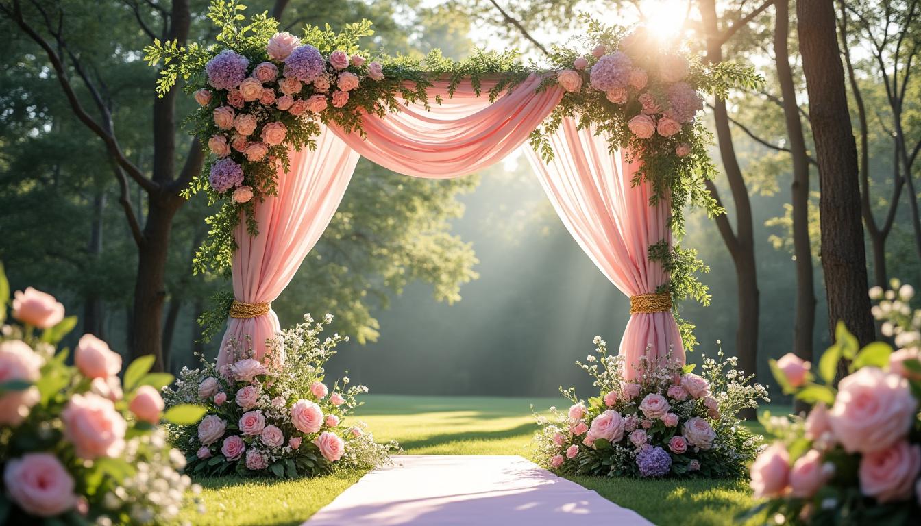 découvrez 20 arches de mariage élégantes et charmantes pour créer un cadre romantique inoubliable, parfait pour sublimer votre cérémonie et émerveiller vos invités.