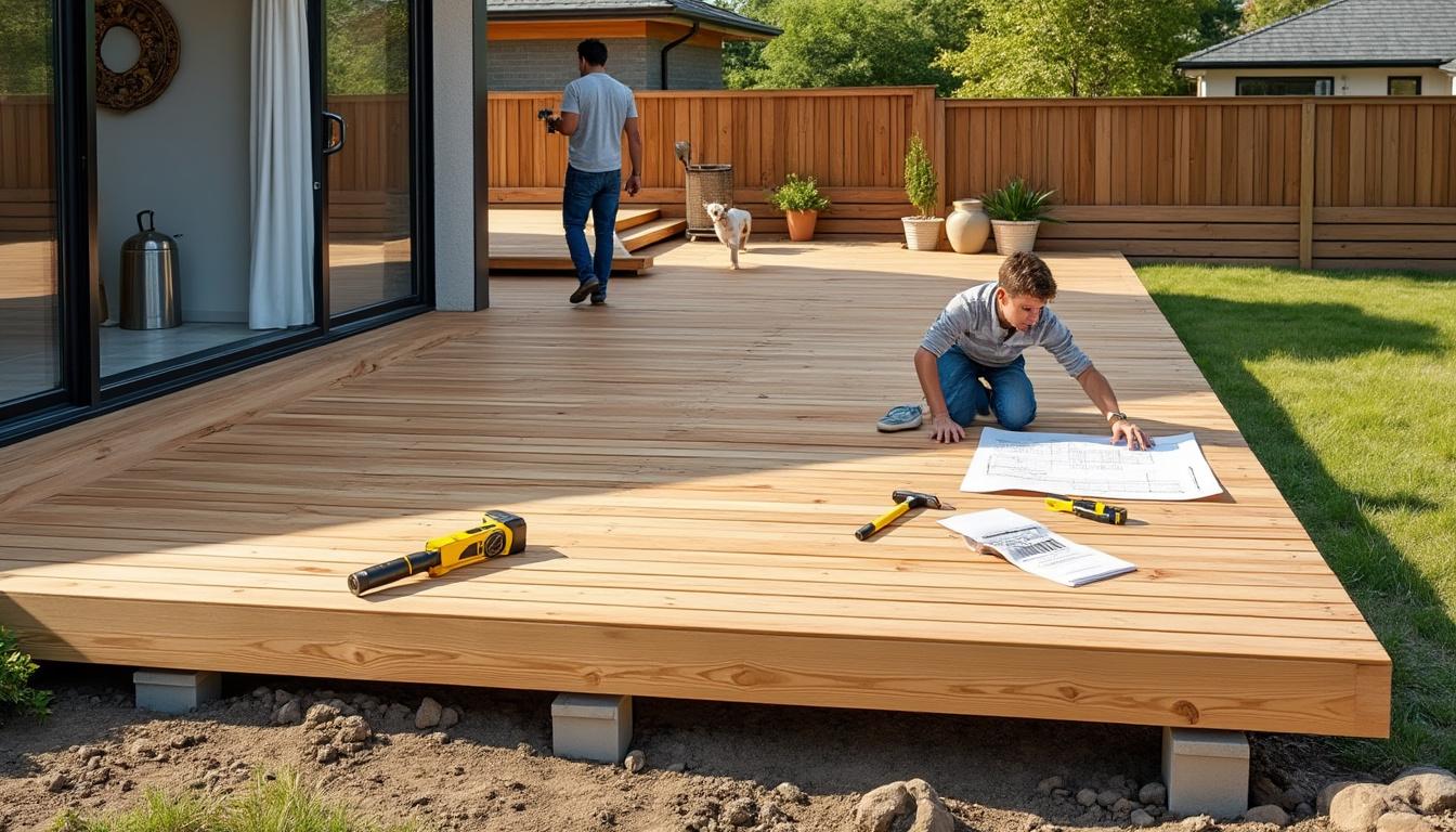 apprenez à construire votre terrasse vous-même grâce à un plan détaillé étape par étape, pour un extérieur aménagé selon vos envies et compétences.