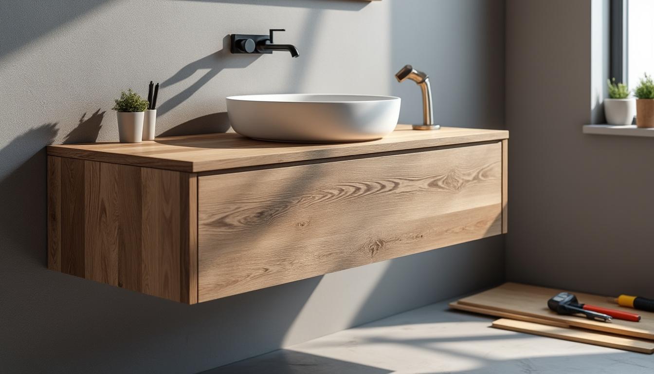 découvrez notre guide pratique pour choisir la hauteur idéale de votre meuble de salle de bains, alliant confort et esthétique pour un espace harmonieux.