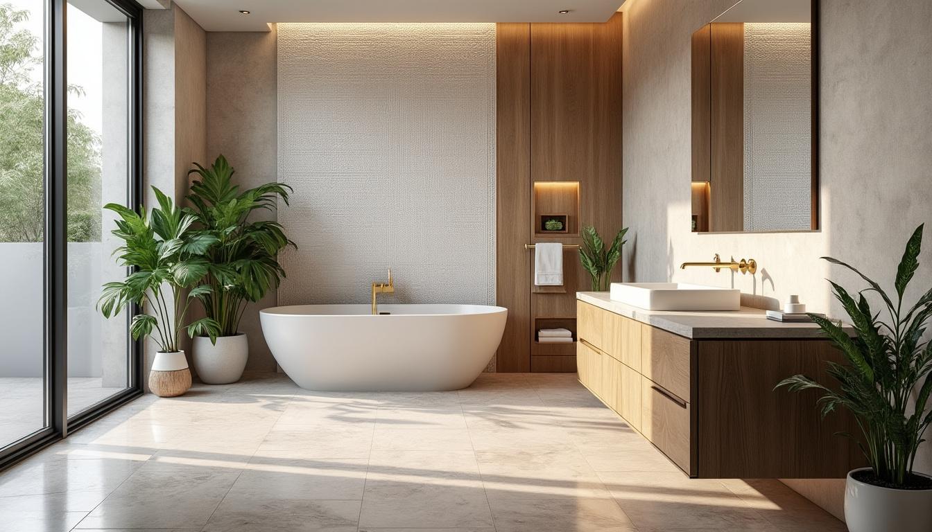 découvrez comment le travertin apporte une élégance naturelle à votre salle de bains, s'adaptant parfaitement à tous les styles pour un espace à la fois chic et intemporel.