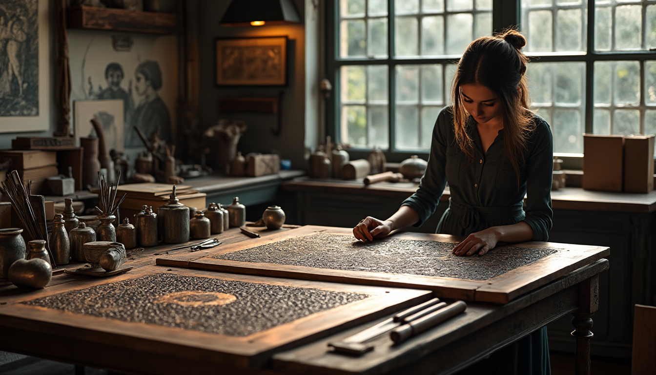 découvrez l'héliogravure, un art précieux ressuscité avec passion par fanny boucher, alliant tradition et innovation pour des œuvres uniques.