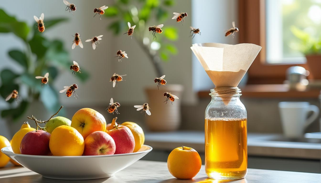 découvrez des méthodes naturelles et efficaces pour éliminer les moucherons de votre maison sans utiliser de produits chimiques.