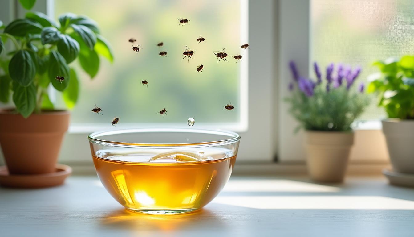 découvrez des méthodes naturelles et efficaces pour éliminer les moucherons de votre maison sans utiliser de produits chimiques, et retrouvez un intérieur sain et agréable.
