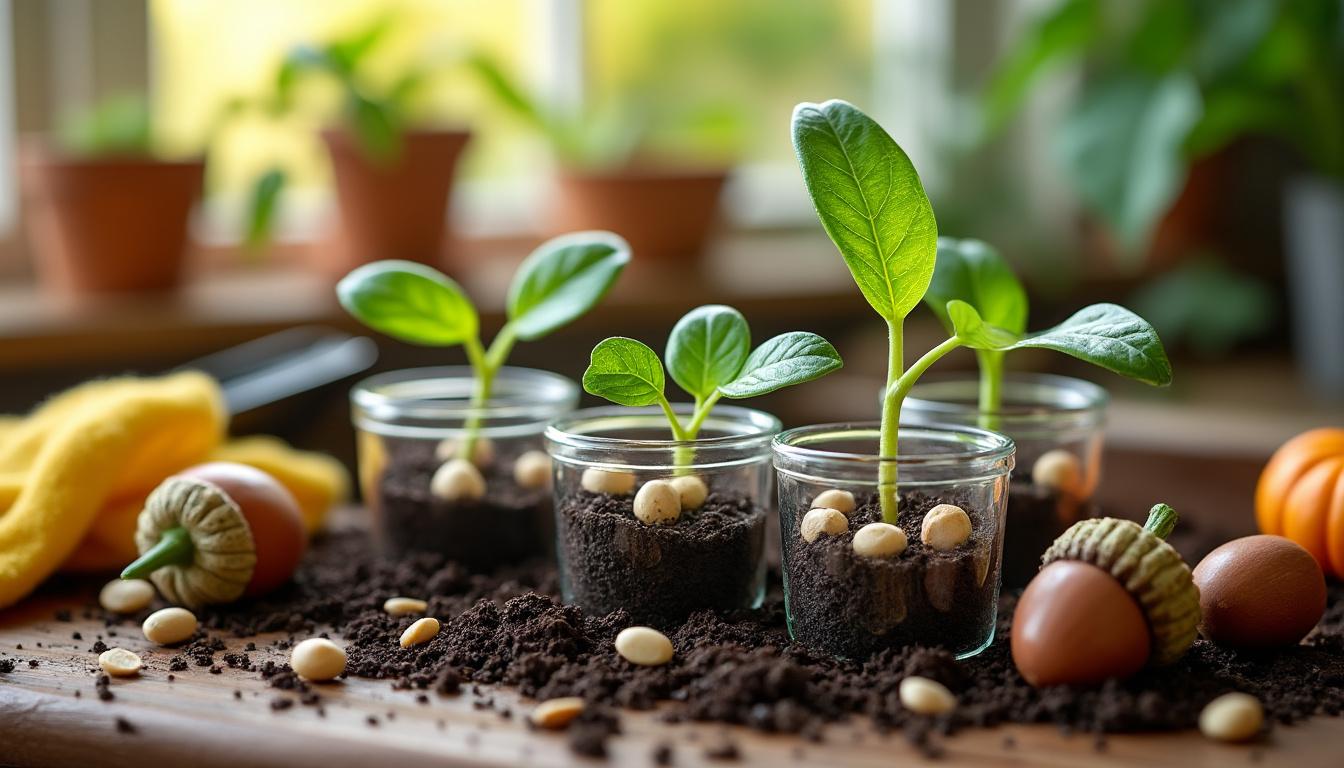 découvrez comment faire germer facilement des noyaux simples chez vous pour un jardin florissant et plein de vie tout au long de l'année.