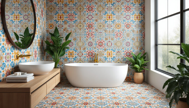 Réinventez votre salle de bains grâce aux carreaux de ciment : astuces et inspirations