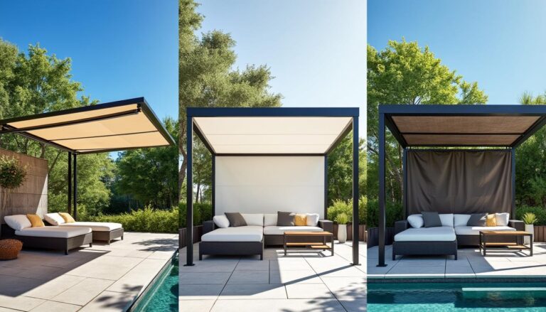 Toile de pergola : rétractable, PVC, bâche — le comparatif