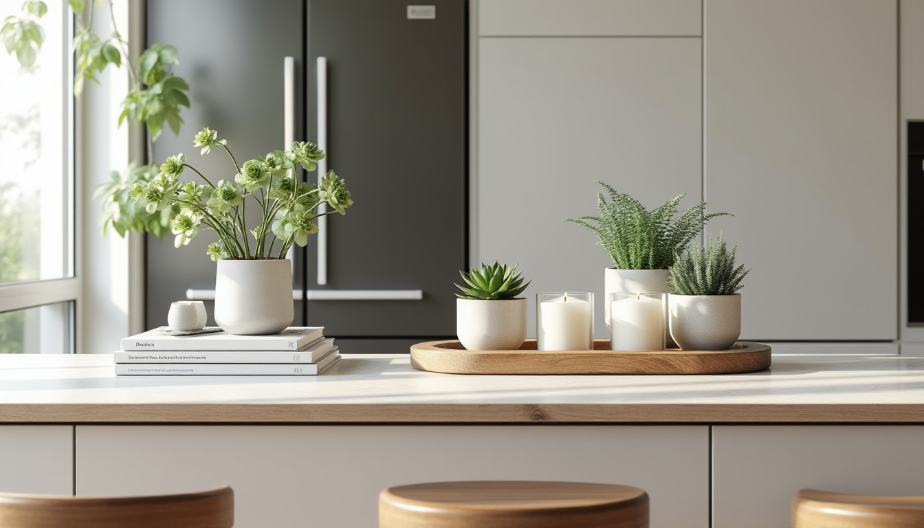 découvrez comment transformer le dessus de votre frigo en un espace déco à la fois astucieux et élégant pour optimiser votre cuisine avec style.