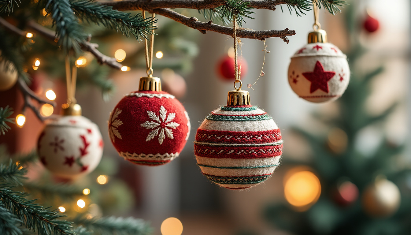 découvrez des astuces couture simples et originales pour créer des décorations de noël charmantes et personnalisées qui embelliront votre intérieur pendant les fêtes.