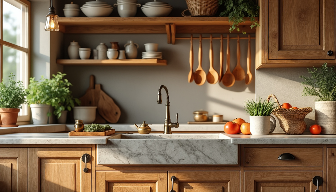 découvrez 20 idées élégantes pour une cuisine rustique chic, alliant charme authentique et style raffiné pour une maison de campagne chaleureuse.