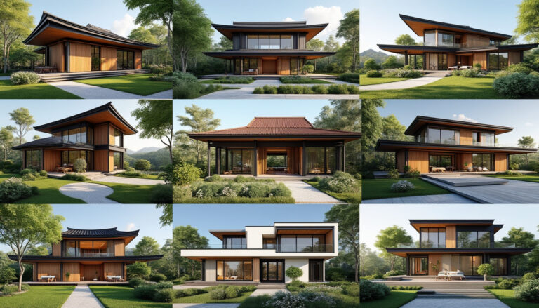 Découvrez les différents styles de maisons et leurs spécificités uniques