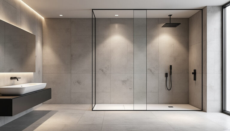 Douche à l&rsquo;italienne : 20 idées de carrelages tendance pour un style élégant