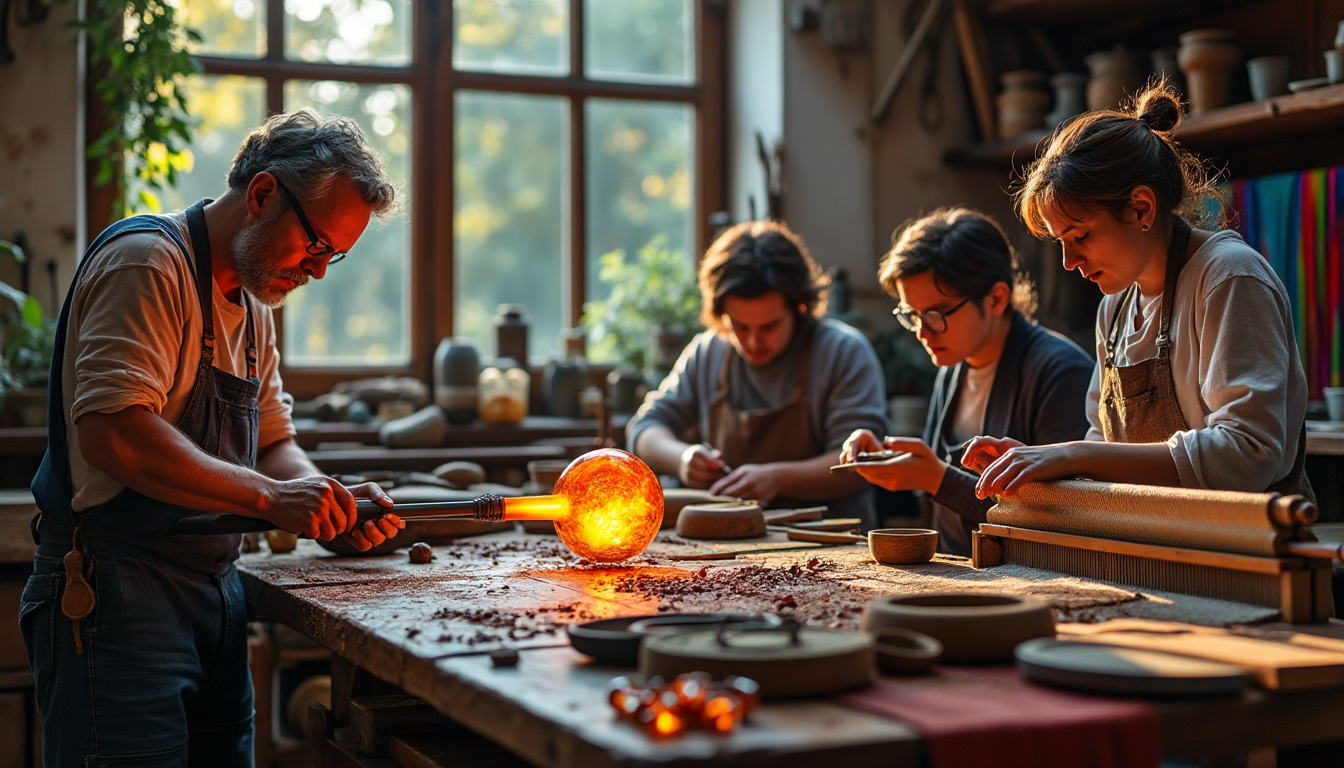 explorez en ligne un large éventail de métiers d'art et découvrez le savoir-faire unique d'artisans d'exception passionnés.