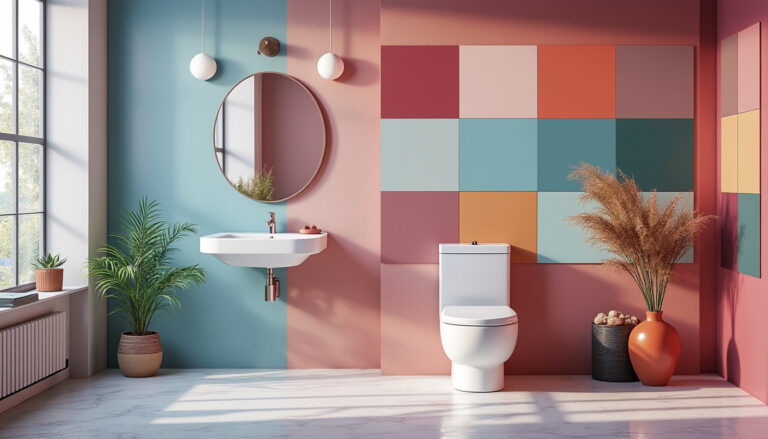 Peinture pour WC : Les 15 teintes incontournables qui font sensation