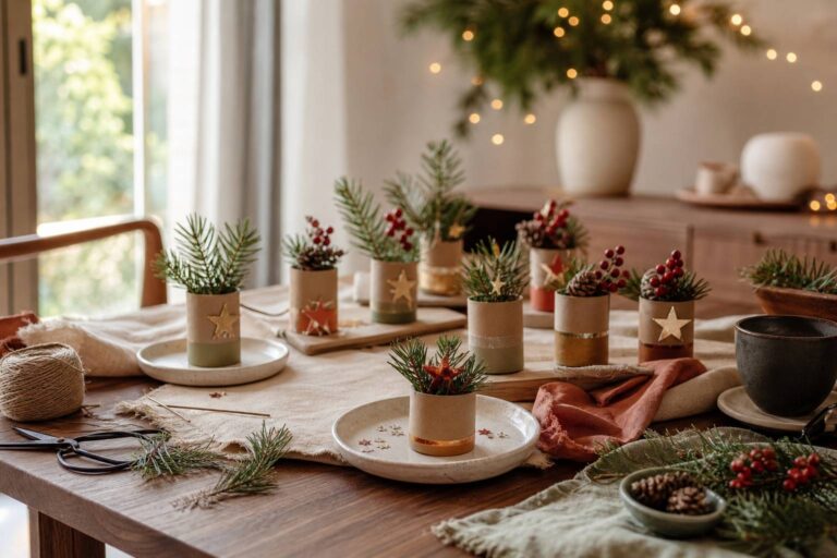 Créez des marque-places de Noël uniques avec un petit rien