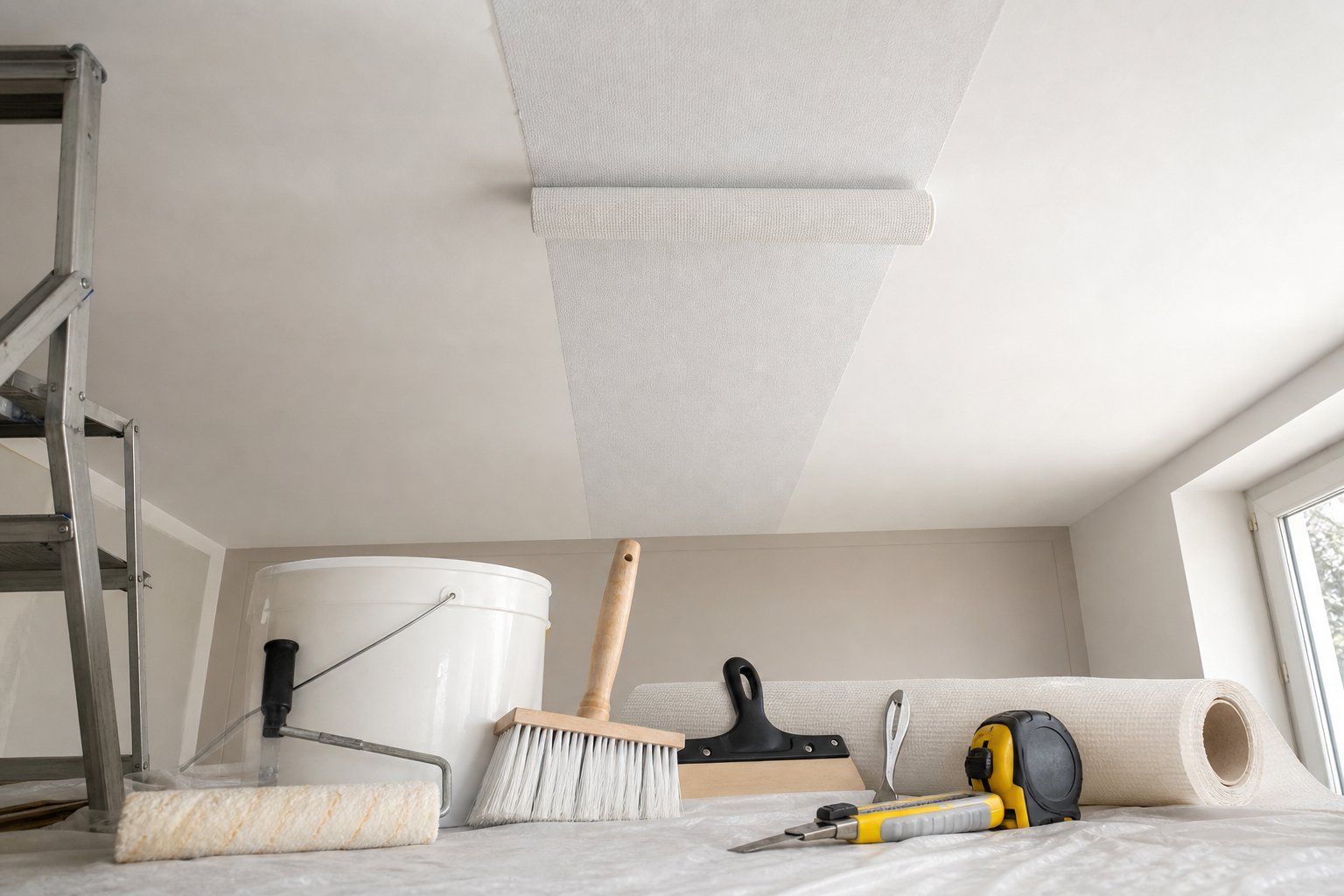 Installer toile verre plafond guide pratique