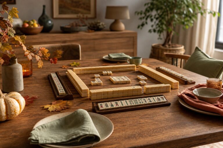 Mahjong spécial Thanksgiving : Un jeu traditionnel à savourer en famille