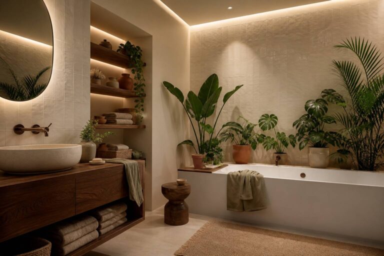 Plantes d’intérieur idéales pour sublimer une salle de bain sans fenêtre