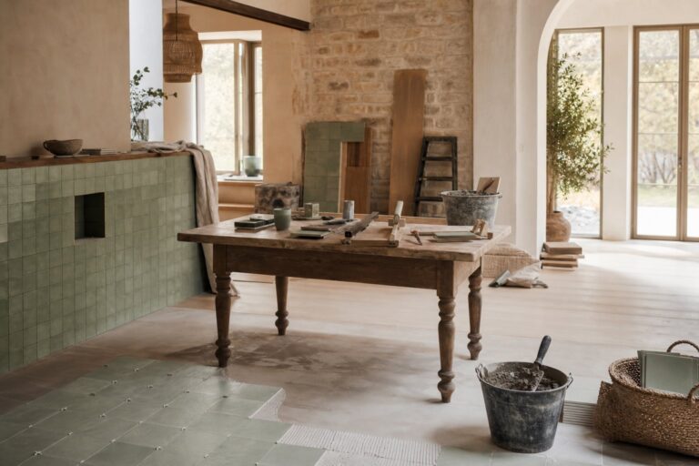 Guide pratique : poser du carrelage sur un mur en pierres étape par étape