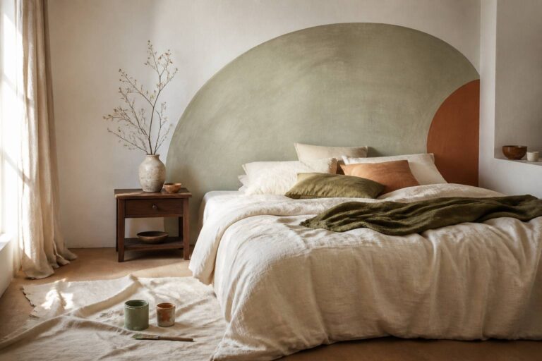 Réinventez votre chambre grâce à une tête de lit peinte à la main