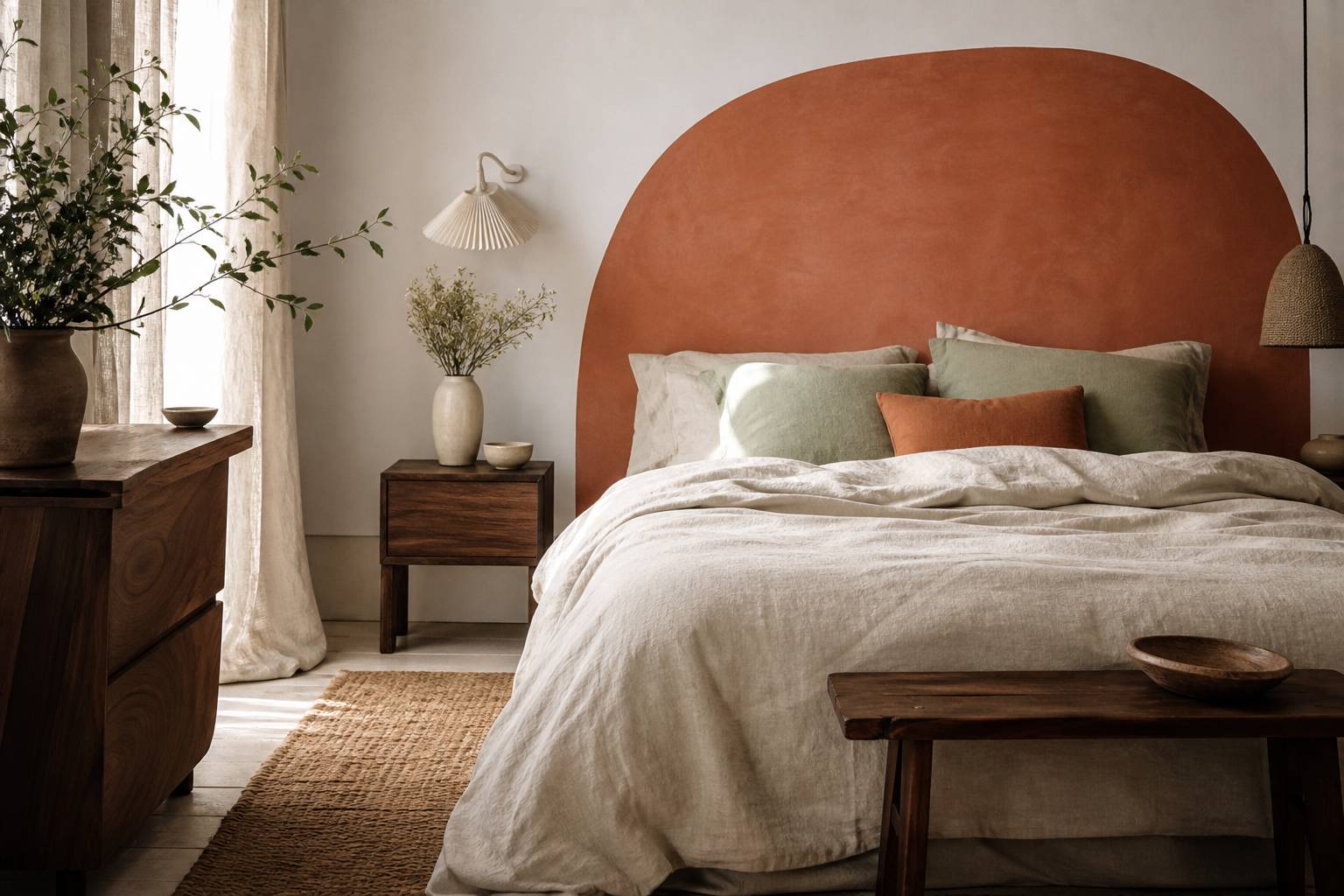 Réinventez votre chambre grâce à une tête de lit peinte à la main, DIY :