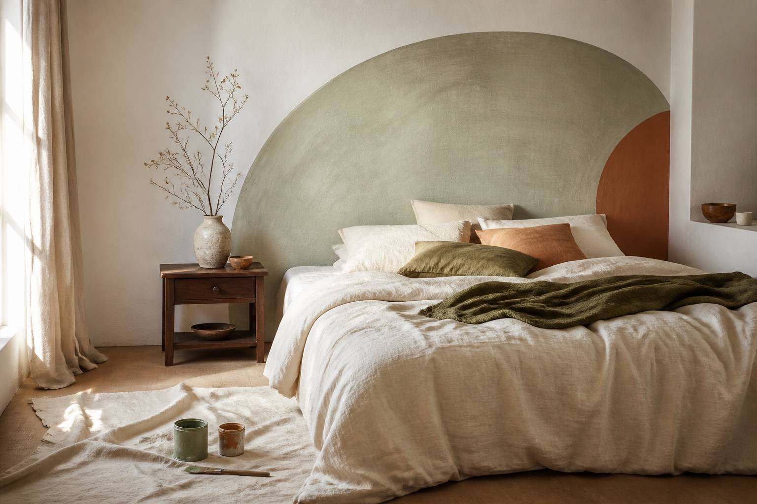 Réinventez votre chambre grâce à une tête de lit peinte à la main, DIY :