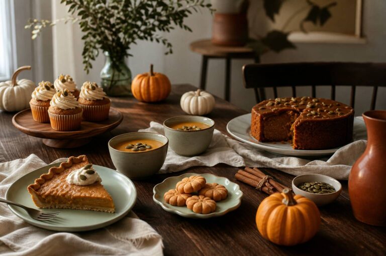 Top 5 des desserts irrésistibles à base de potiron pour un Halloween gourmand