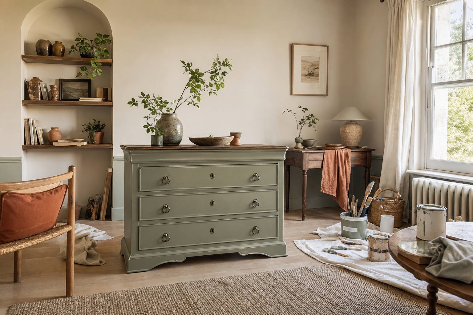 Meuble Ikea transformation peinture DIY