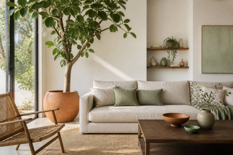 Invitez la nature chez vous : intégrer un arbre dans votre décoration intérieure