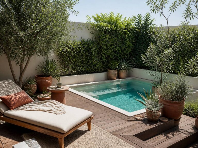 Mini piscines parfaites pour sublimer les jardins de moins de 100 m²