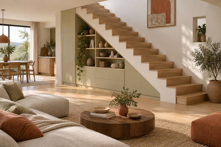 Aménagement d&rsquo;espace sous l&rsquo;escalier : 10 idées créatives pour optimiser votre intérieur