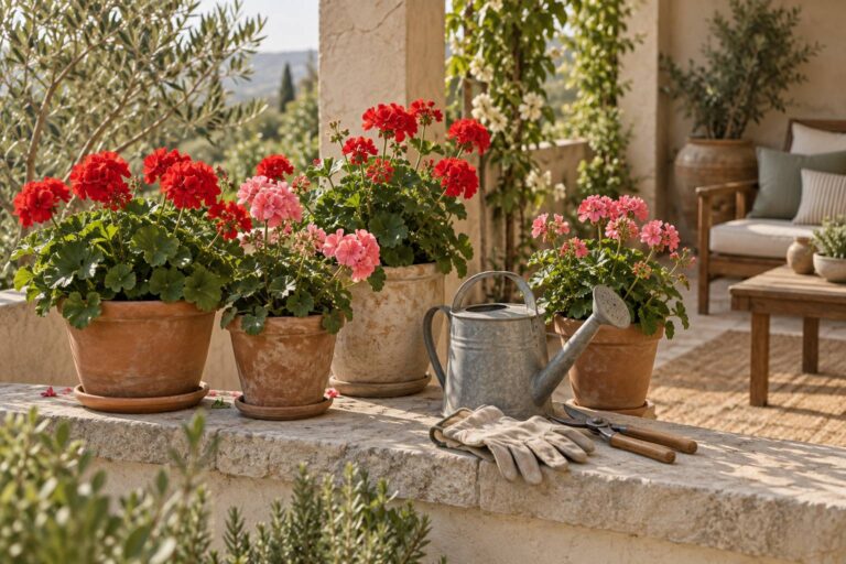 Guide complet pour entretenir vos géraniums et garantir une floraison éclatante toute la saison