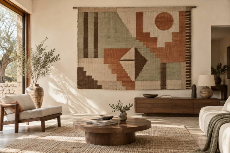 Tapis muraux : l&rsquo;art raffiné de sublimer vos murs avec élégance