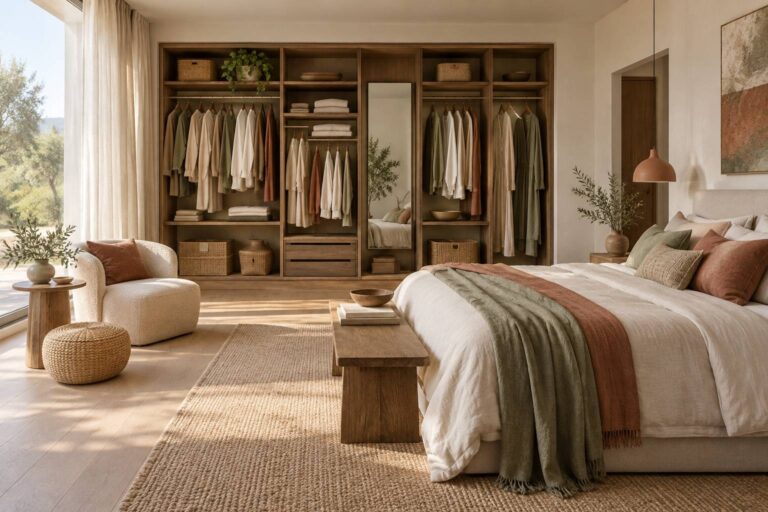 Astuces ingénieuses pour aménager un dressing élégant dans votre chambre
