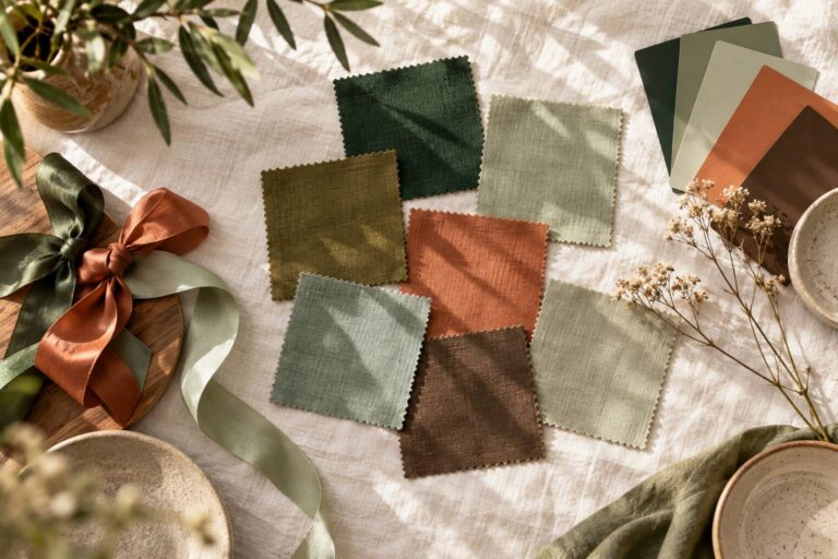 Quelles teintes éviter pour un mariage de couleurs réussi avec le vert ?