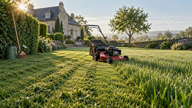 Tonte de pelouse les jours fériés en 2025 : législation, horaires recommandés et astuces pratiques
